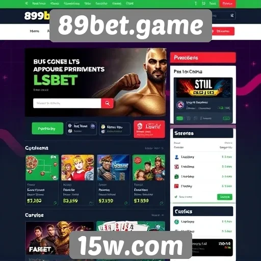 Análise de usabilidade do site 89bet.game